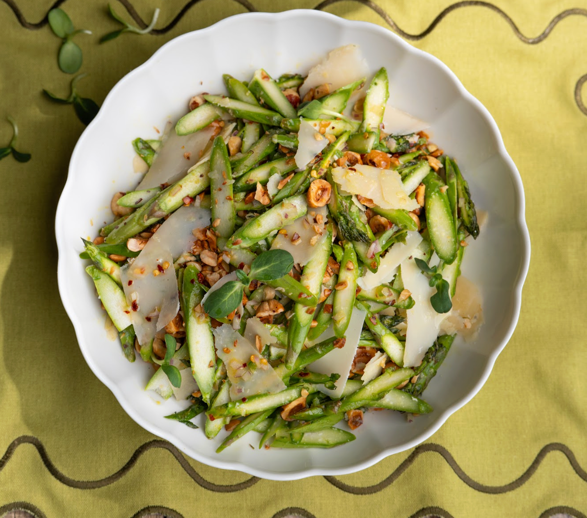 Ensalada de Espárragos Crudos