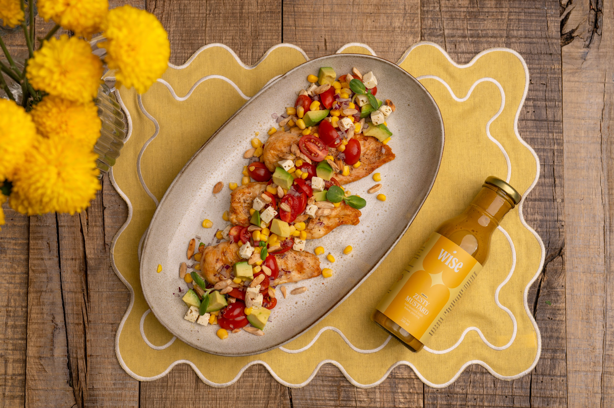 Pollo Asado con Jitomate Cherry